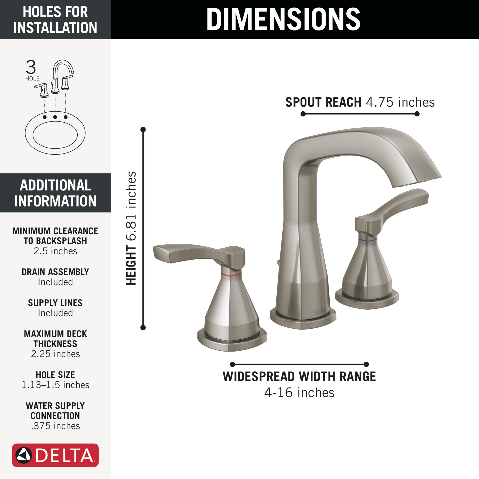 lumicoat stainless bathroom faucet