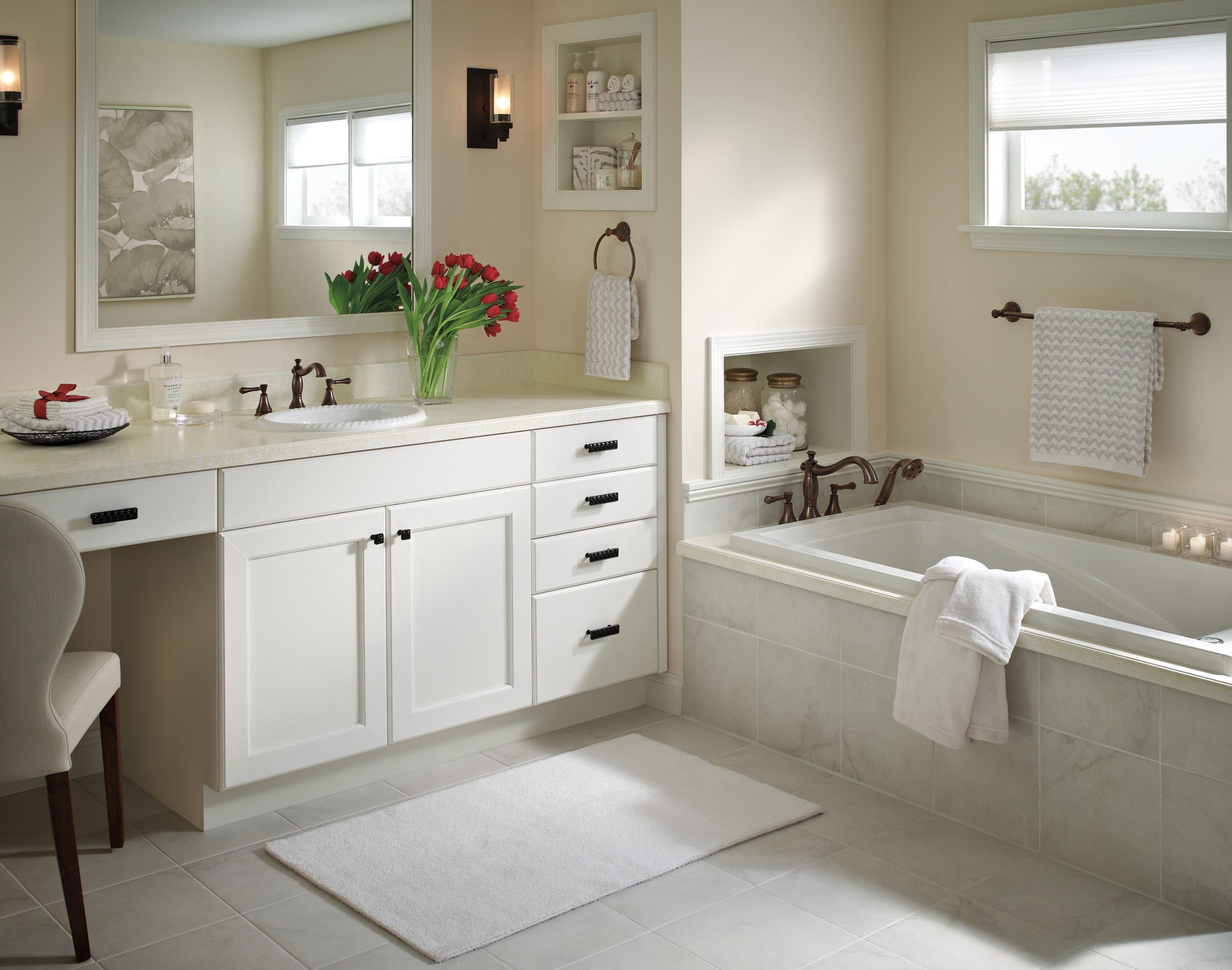 venetian bronze bathroom faucet