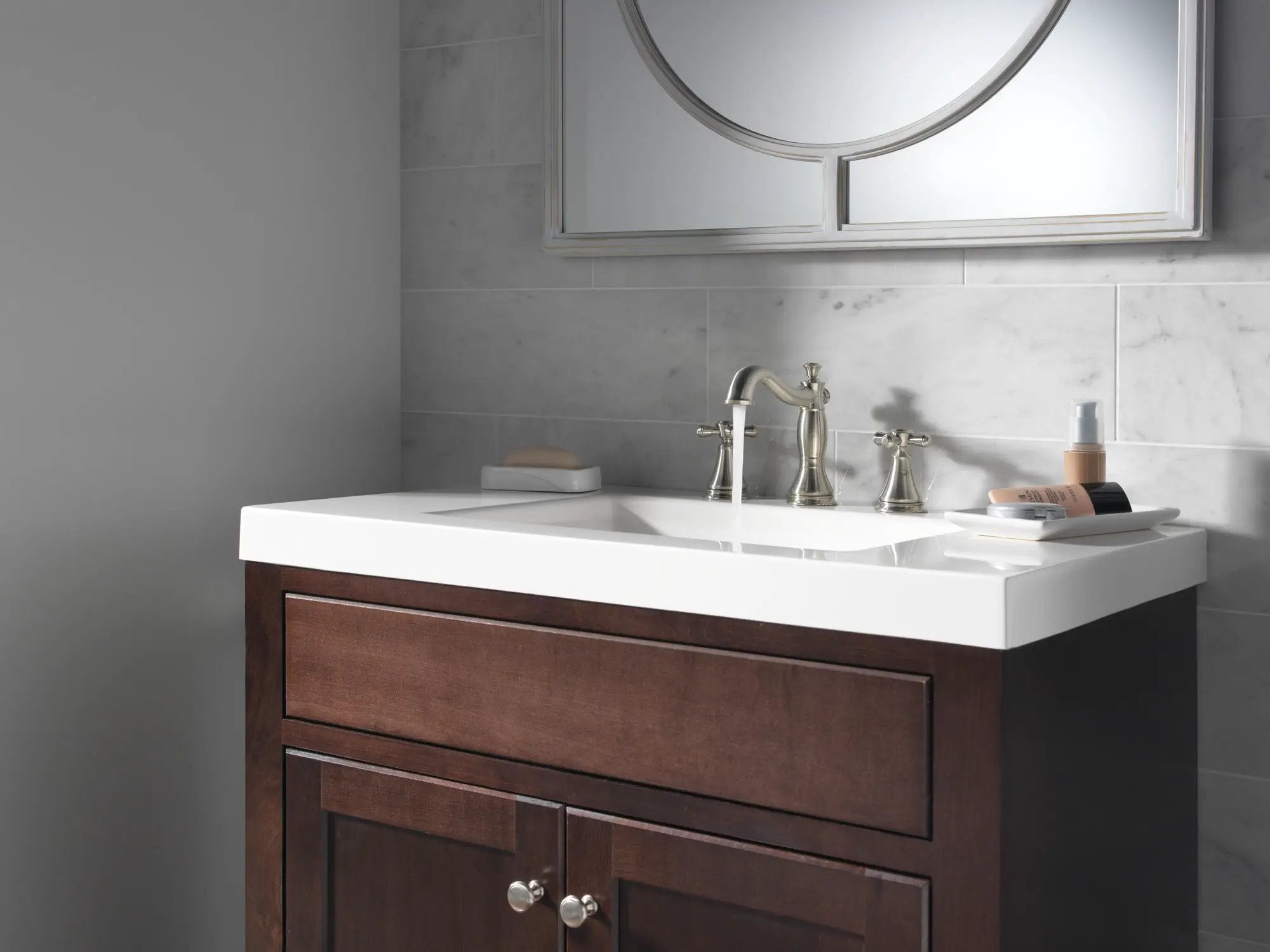 stainless faucet handle