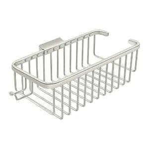 Deltana Wire Basket 10-3/8", Deep, Rectangular with Hook by Deltana