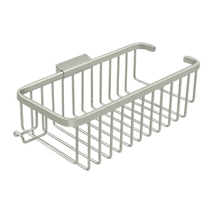 Deltana Wire Basket 10-3/8", Deep, Rectangular with Hook