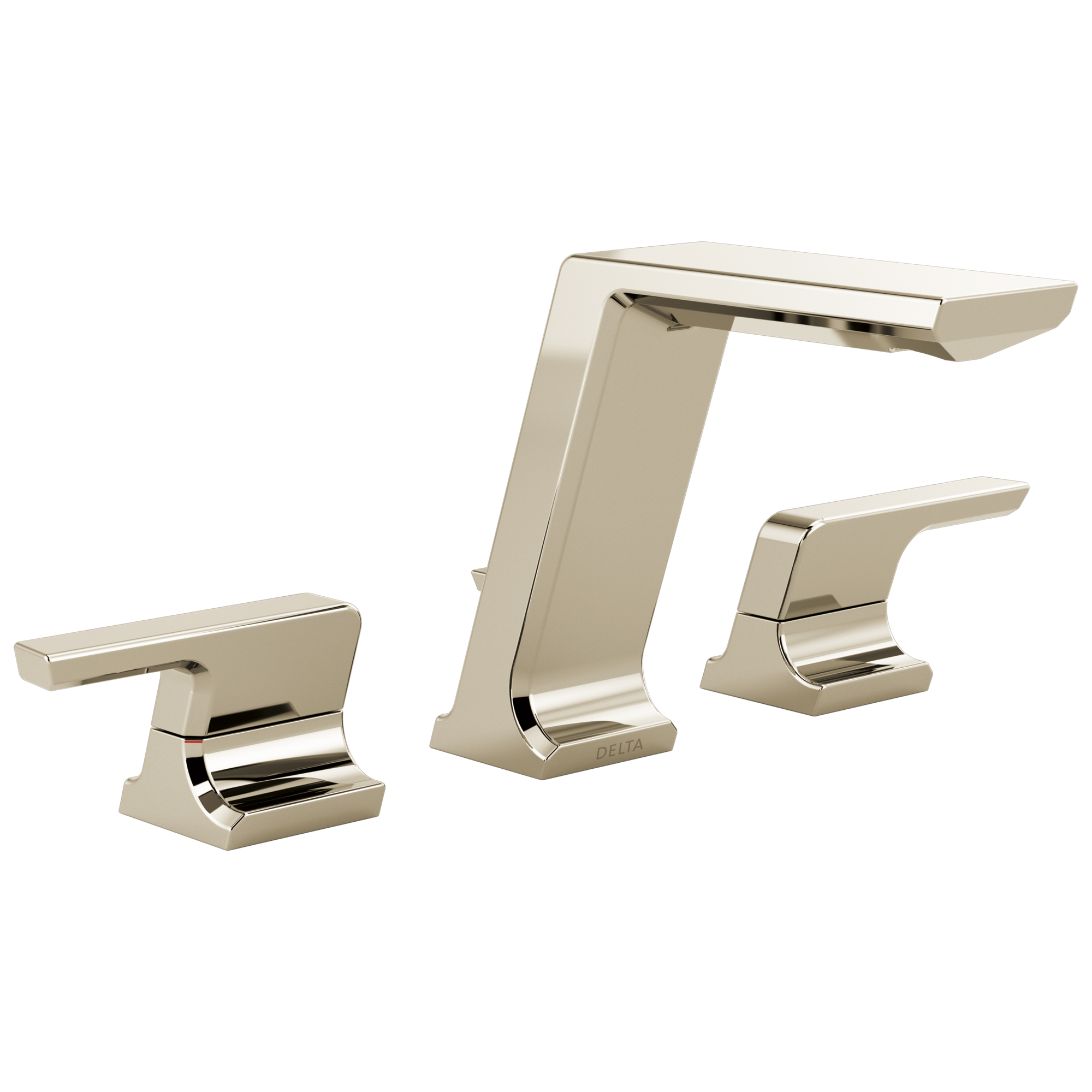 Delta Pivotal Two Handle Widespread Bathroom Faucet