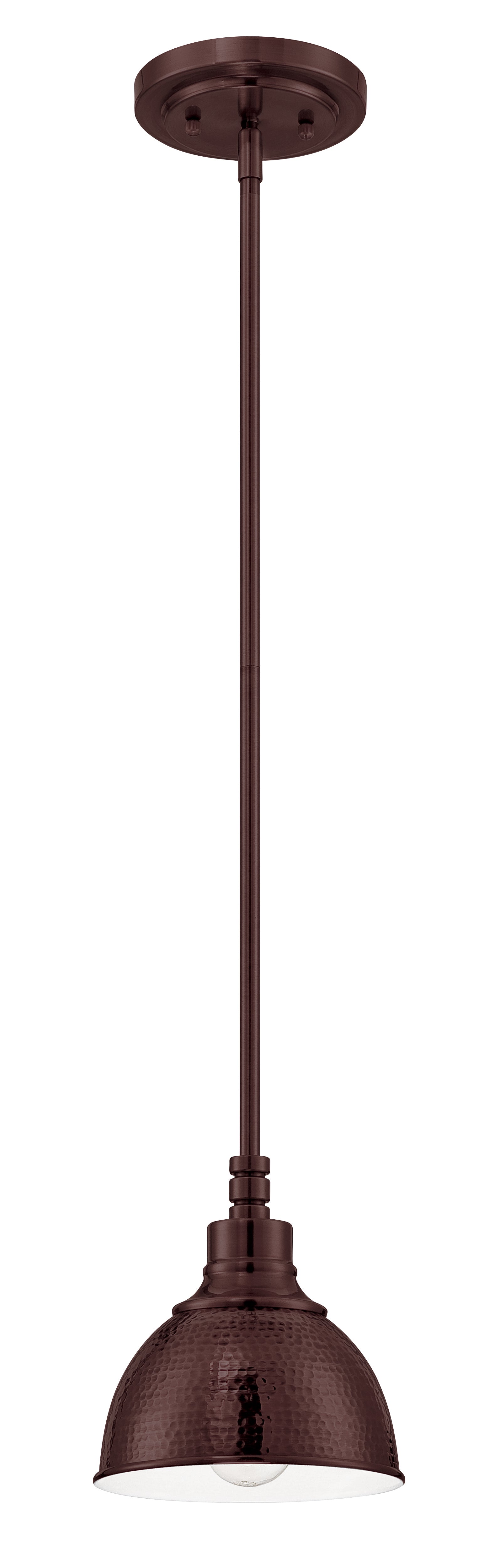 aged bronze brushed pendants