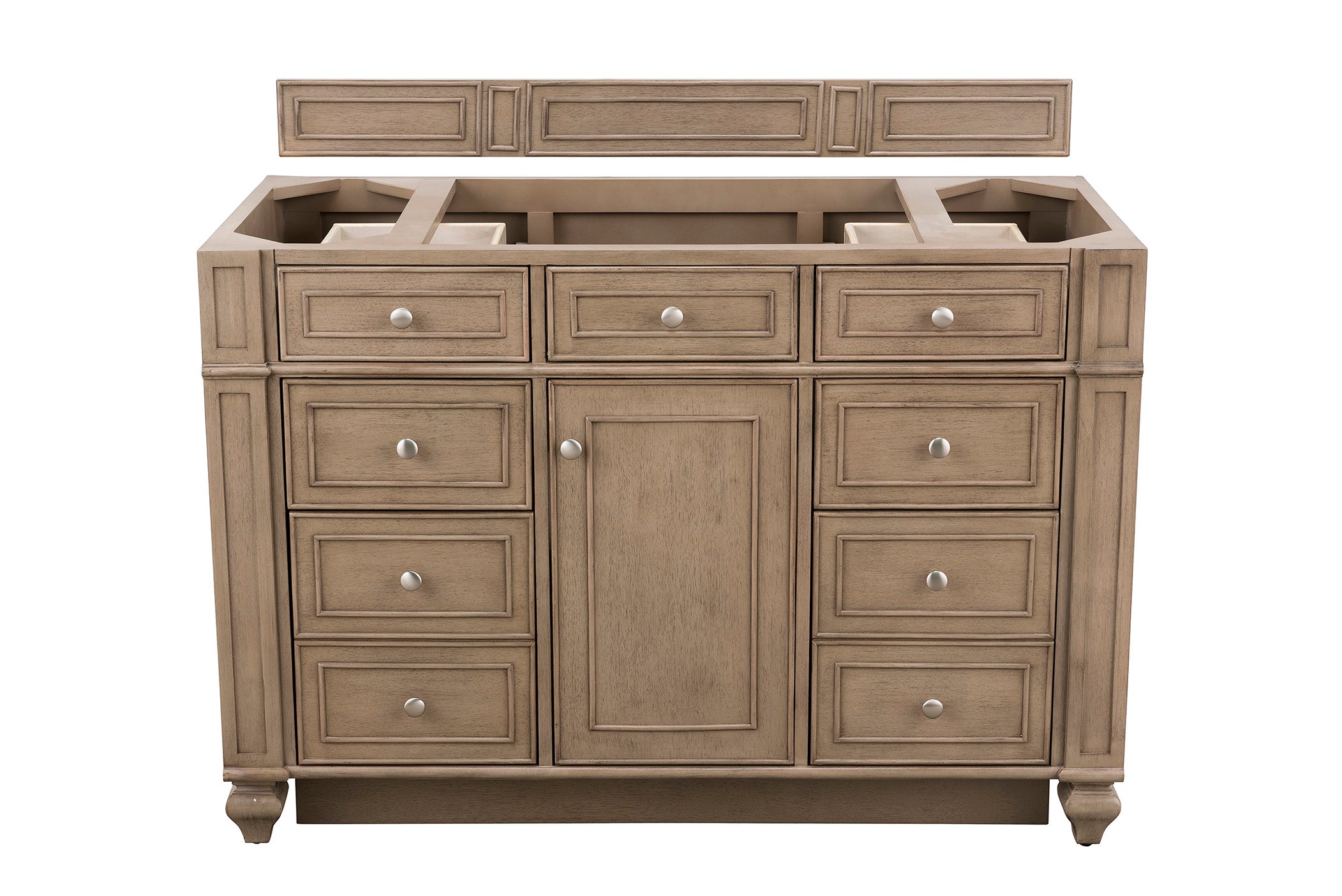 James Martin Vanities Bristol 48" Single Vanity - Whitewashed Walnut