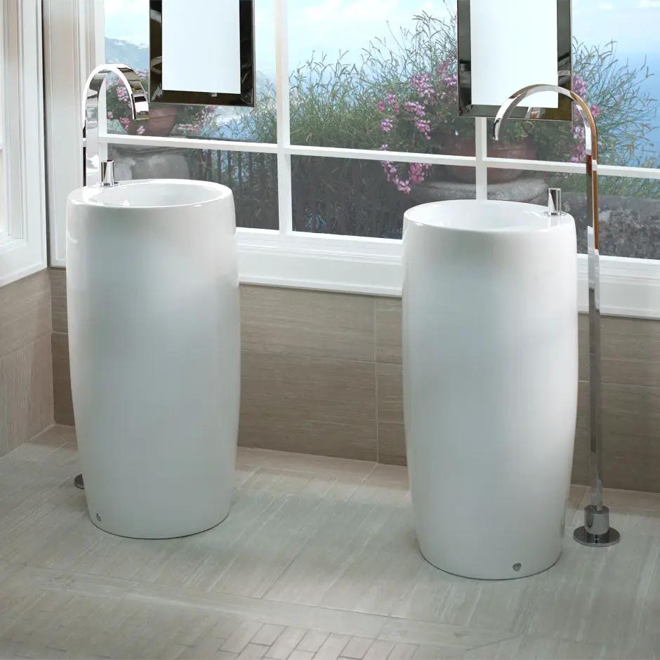 white sink
