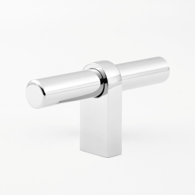 polished chrome t pull