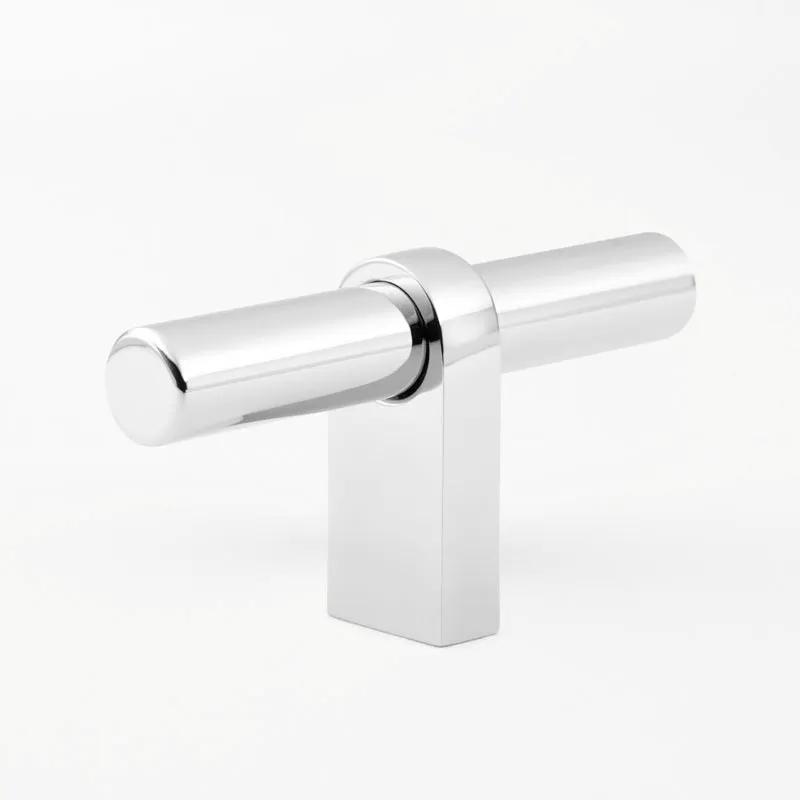 polished chrome t pull