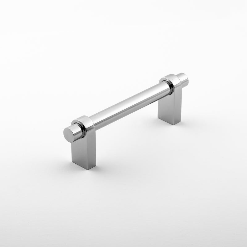 polished chrome pull grip