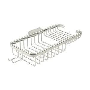 Deltana Wire Basket 10-3/8", Rectangular Deep & Shallow, With Hook by Deltana