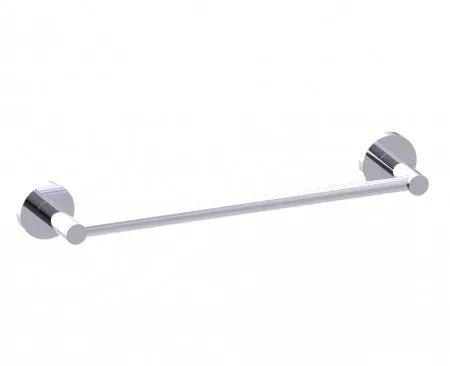 polished chrome towel bar