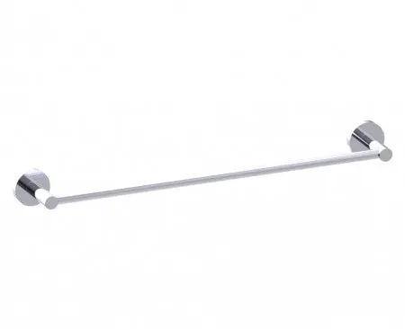 polished chrome towel bar