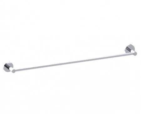 polished chrome towel bar