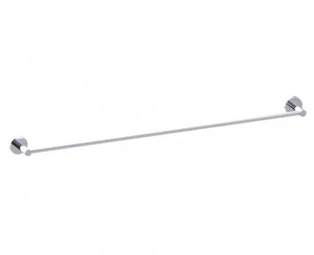 polished chrome towel bar