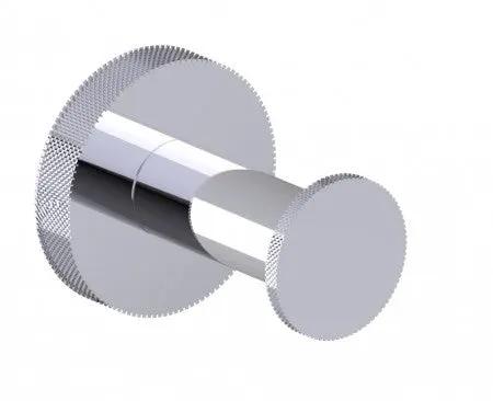 polished chrome robe hook