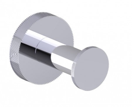 polished chrome robe hook