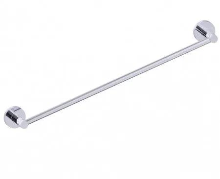 polished chrome towel bar