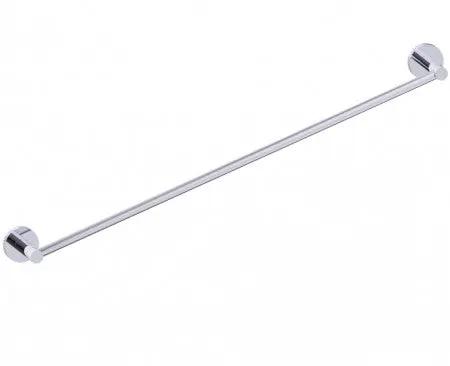 polished chrome towel bar