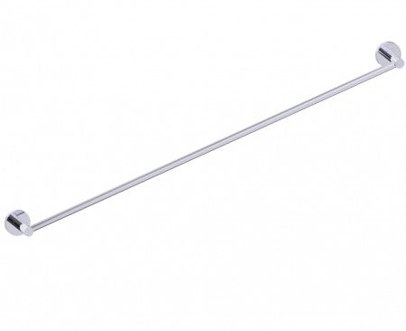 polished chrome towel bar