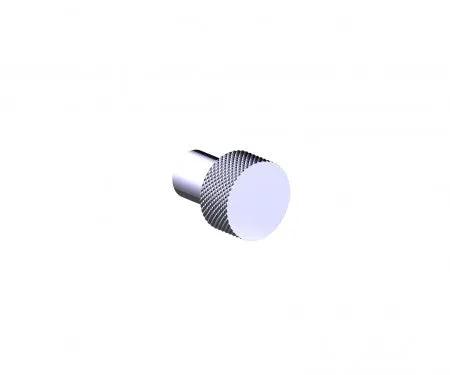 polished chrome cabinet knob