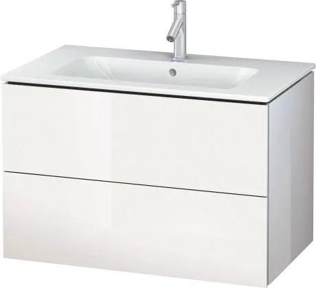 Duravit L-Cube Two Drawer 32" Wall-Mount Vanity Unit by Duravit