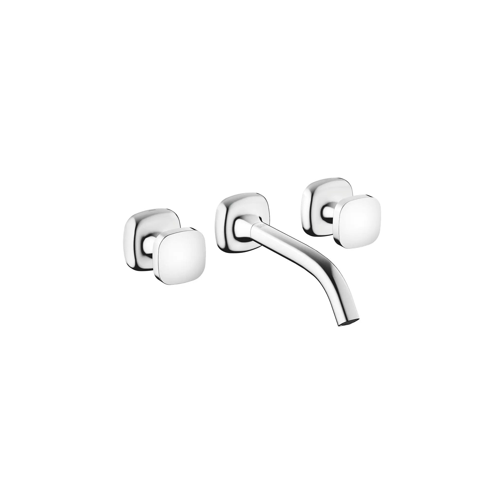 chrome bathroom faucet