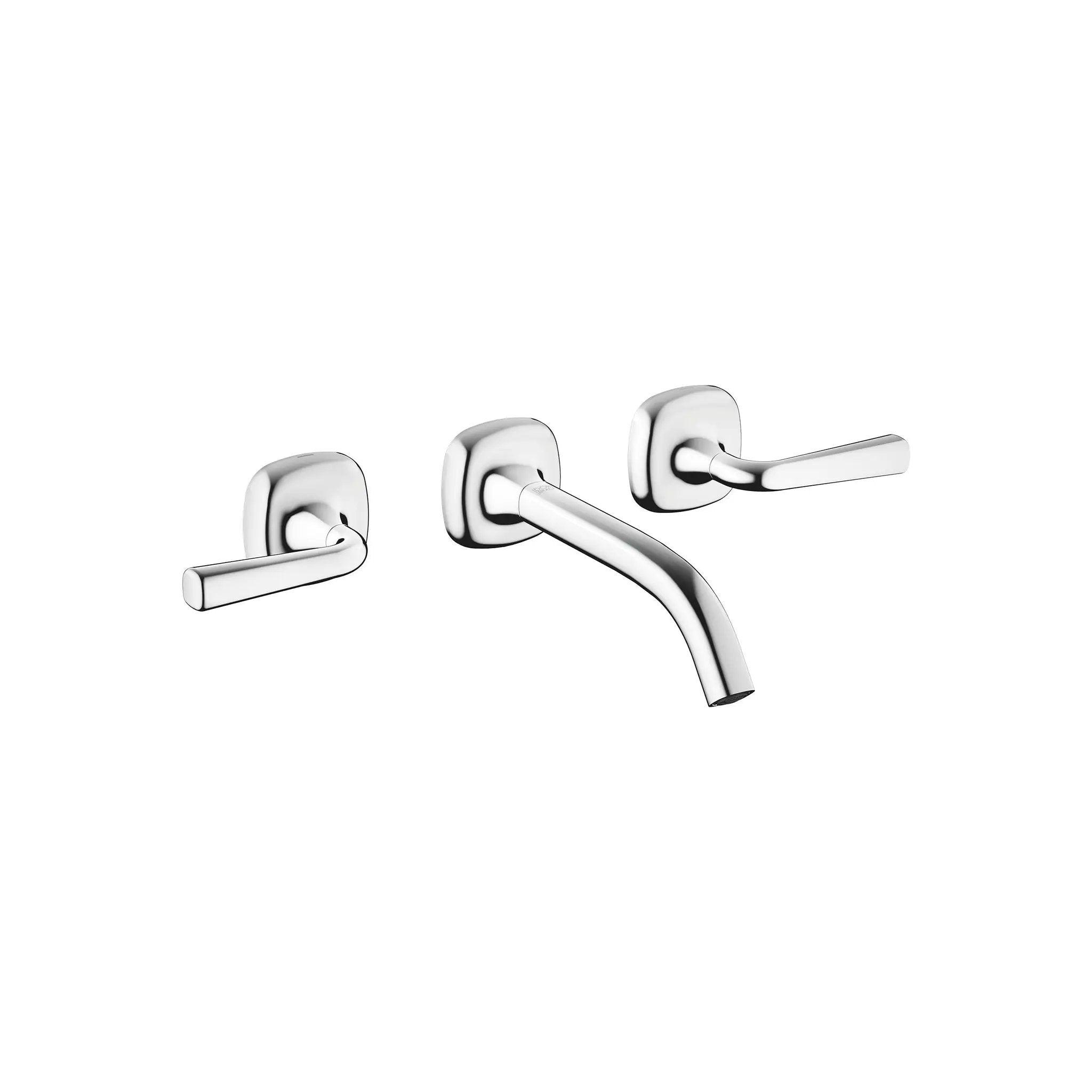 chrome bathroom faucet