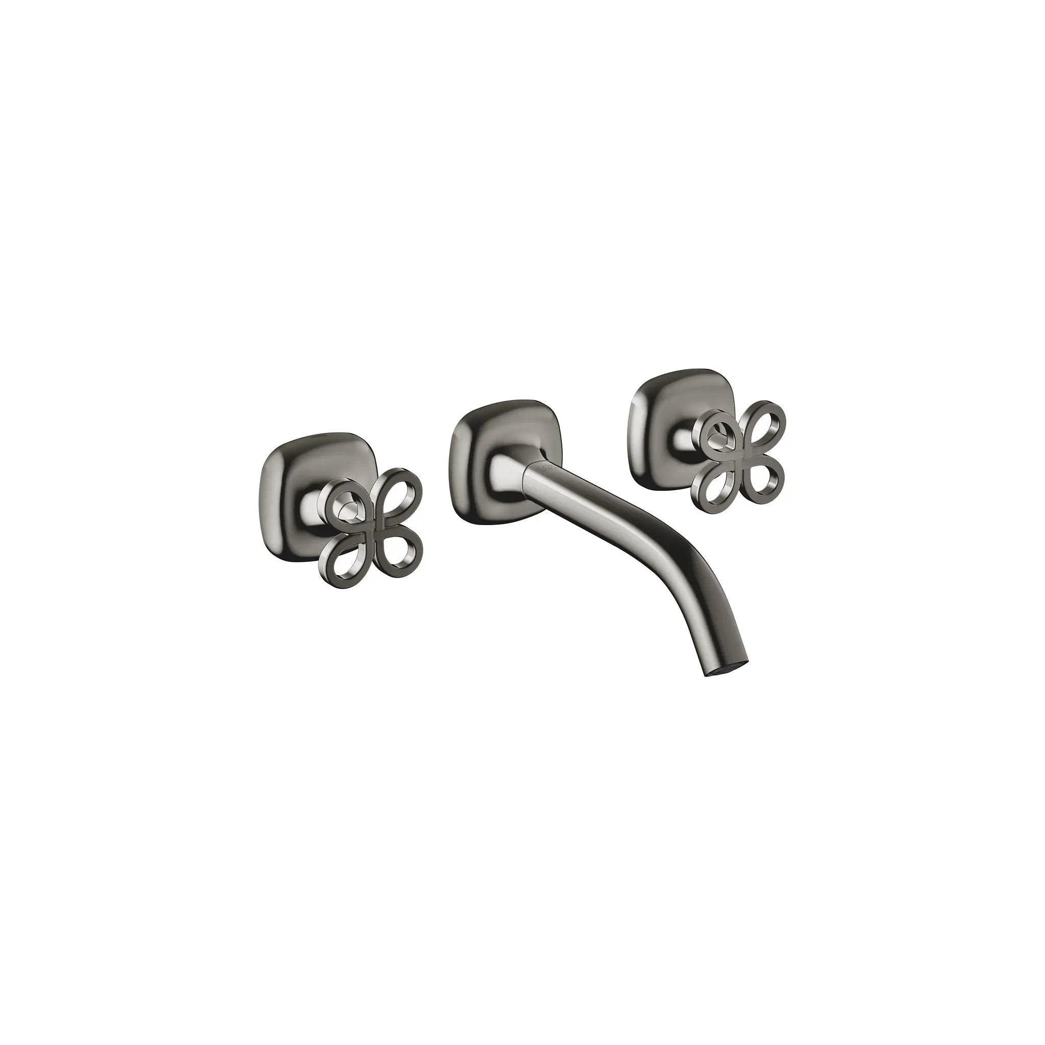 Dornbracht COYA Wall-Mounted Three-Hole Lavatory Mixer without Drain by Dornbracht