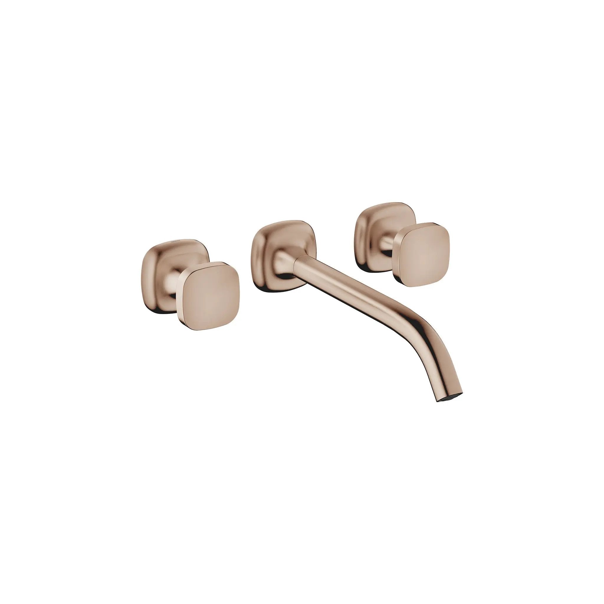 Dornbracht COYA Wall-Mounted Three-Hole Lavatory Mixer without Drain by Dornbracht