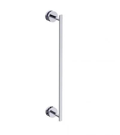 polished chrome door handle