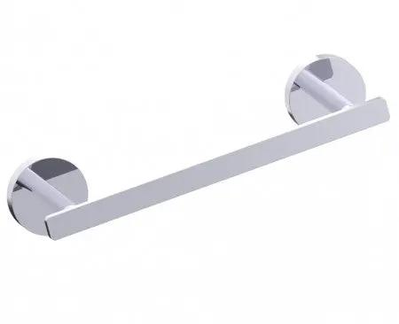 polished chrome towel bar