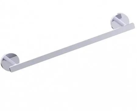 polished chrome towel bar