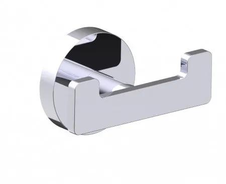 polished chrome robe hook