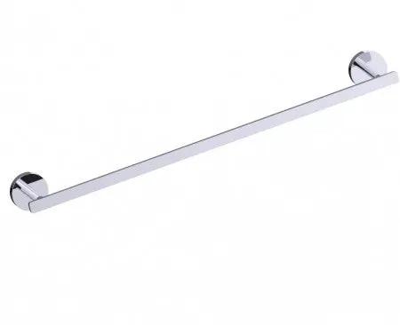 polished chrome towel bar