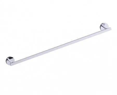 polished chrome towel bar