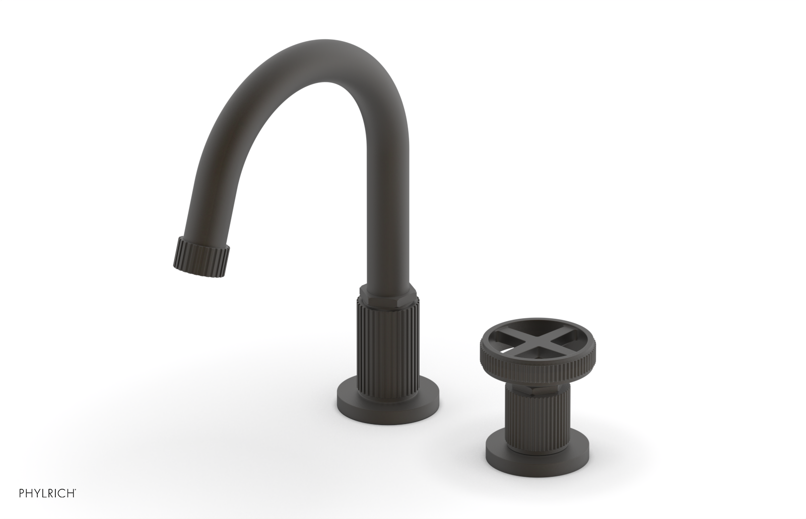 Phylrich Dustrie High Spout Single Handle Faucet with Cross Handle by Phylrich