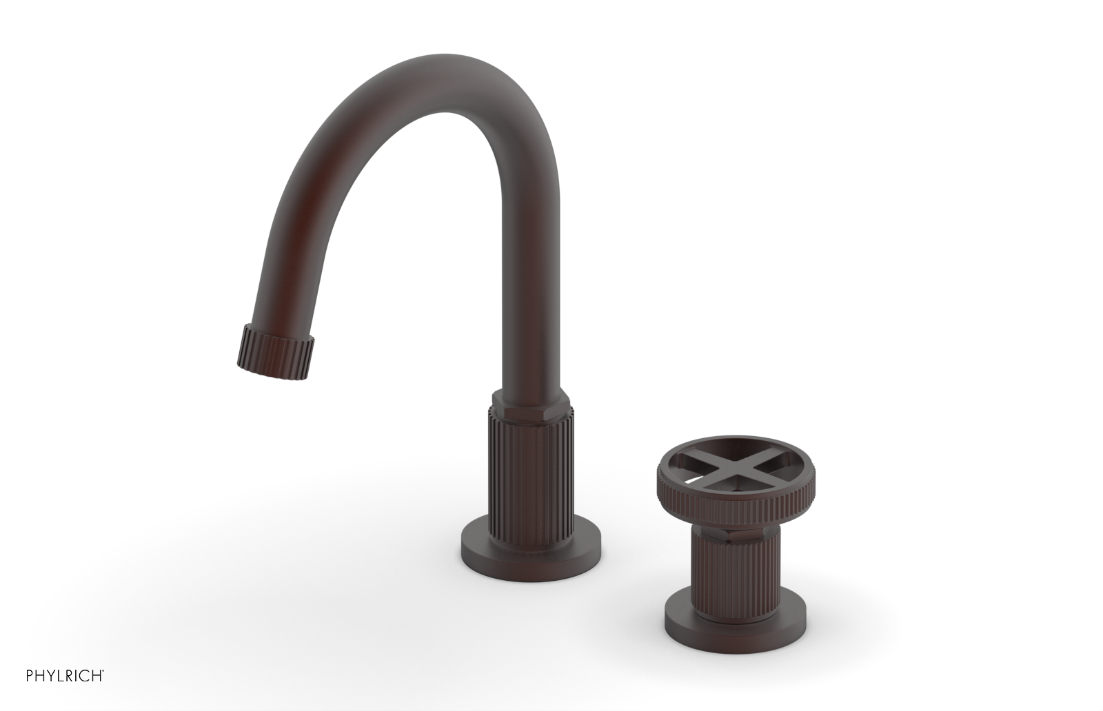 Phylrich Dustrie High Spout Single Handle Faucet with Cross Handle by Phylrich