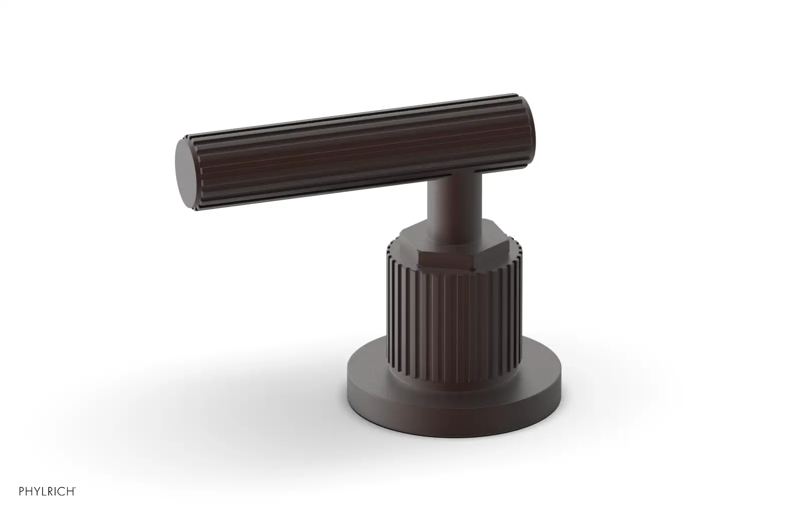 Phylrich Dustrie Grooved Volume Control/Diverter Trim with Lever Handle by Phylrich