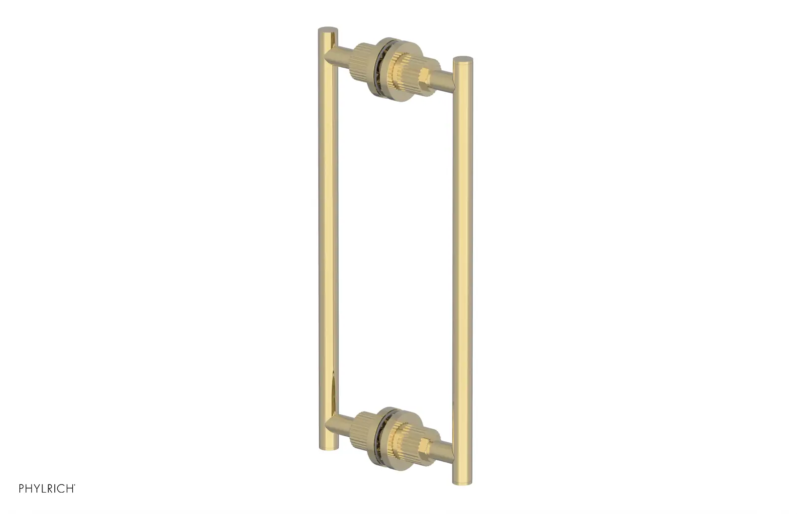 Phylrich Dustrie 12" Double Sided Shower Pull by Phylrich