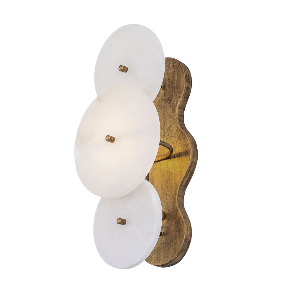 havana gold wall mount light