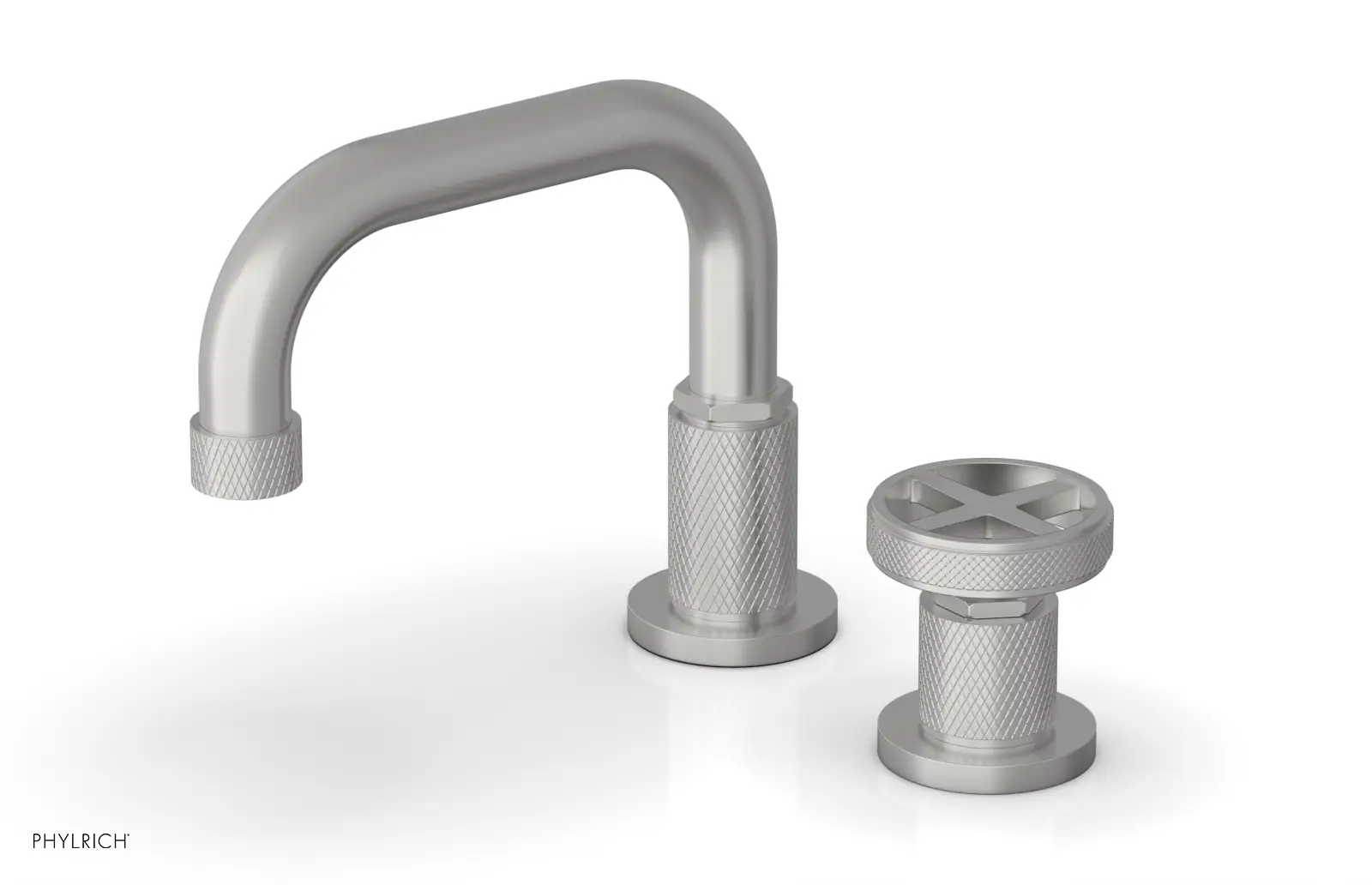 Phylrich Dustrie Low Spout Single Handle Faucet with Cross Handle by Phylrich