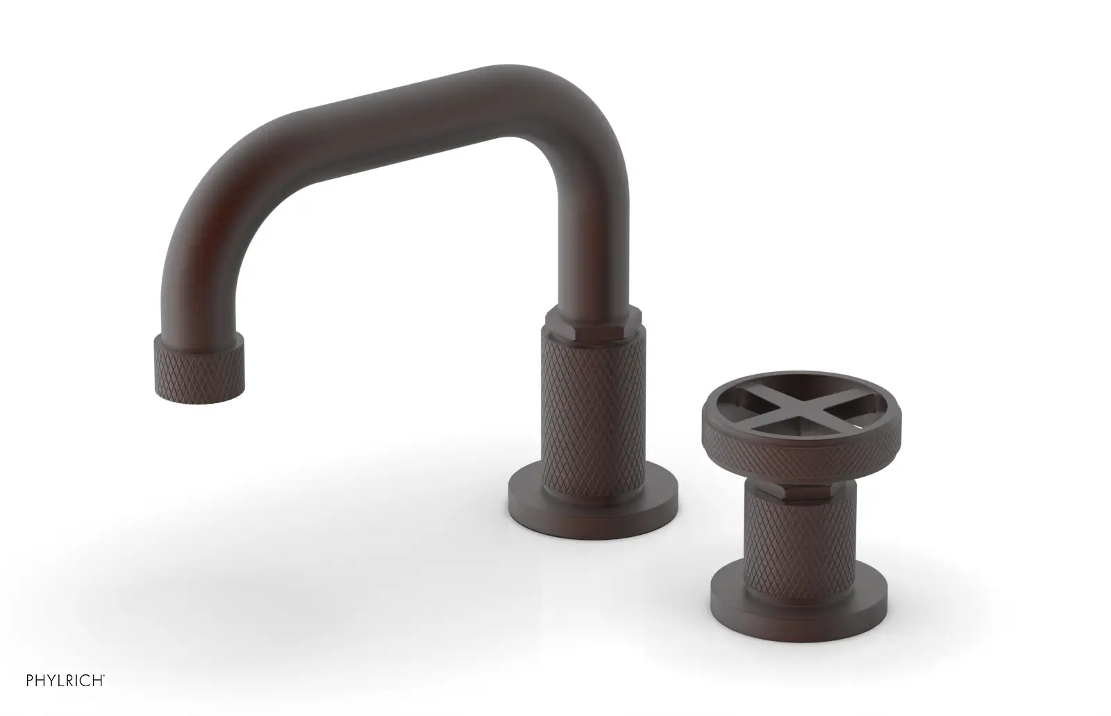 Phylrich Dustrie Low Spout Single Handle Faucet with Cross Handle by Phylrich