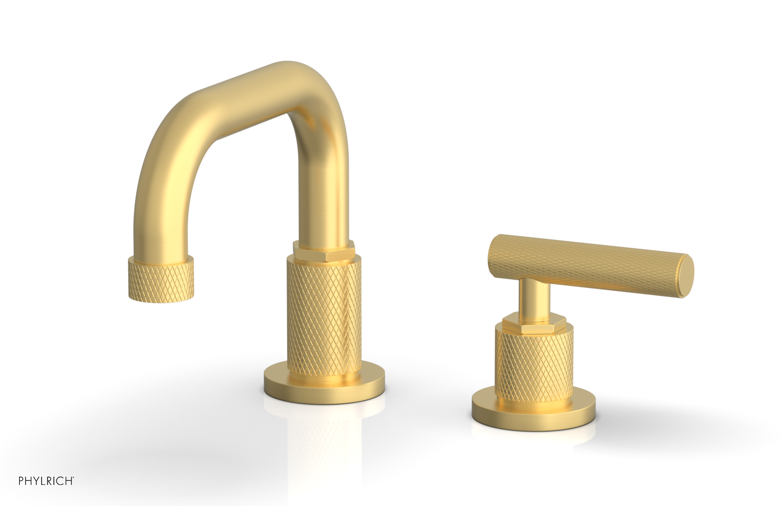 Phylrich Dustrie Low Spout Single Handle Faucet with Lever Handle