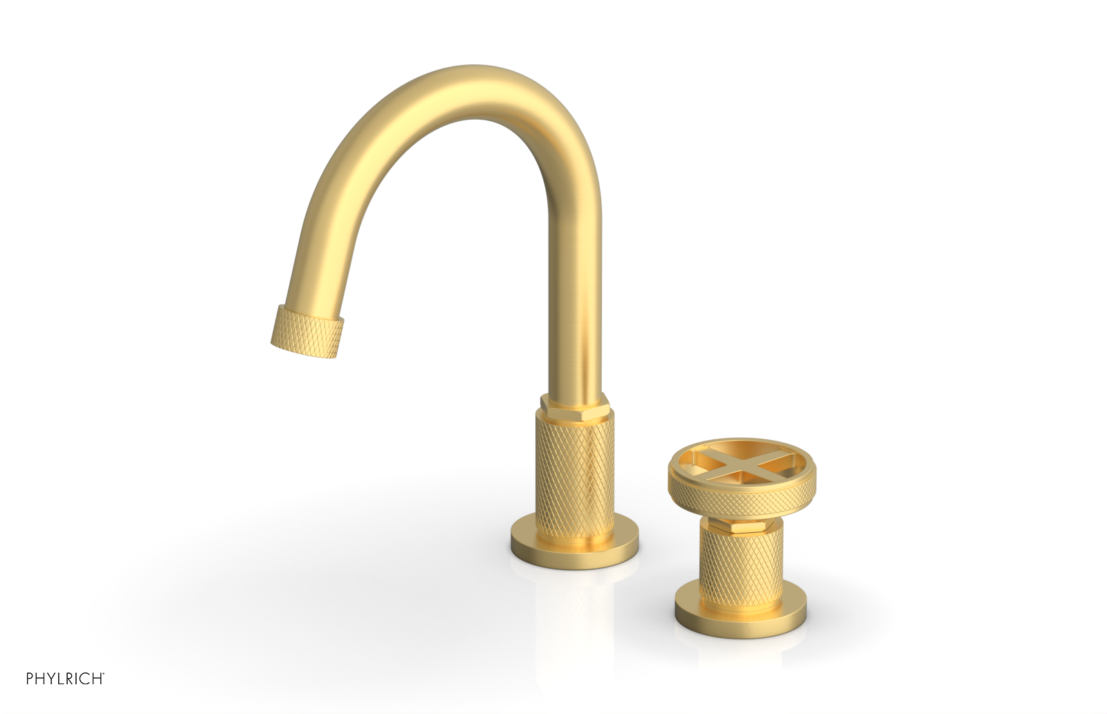 Phylrich Dustrie High Spout Single Handle Faucet with Cross Handle