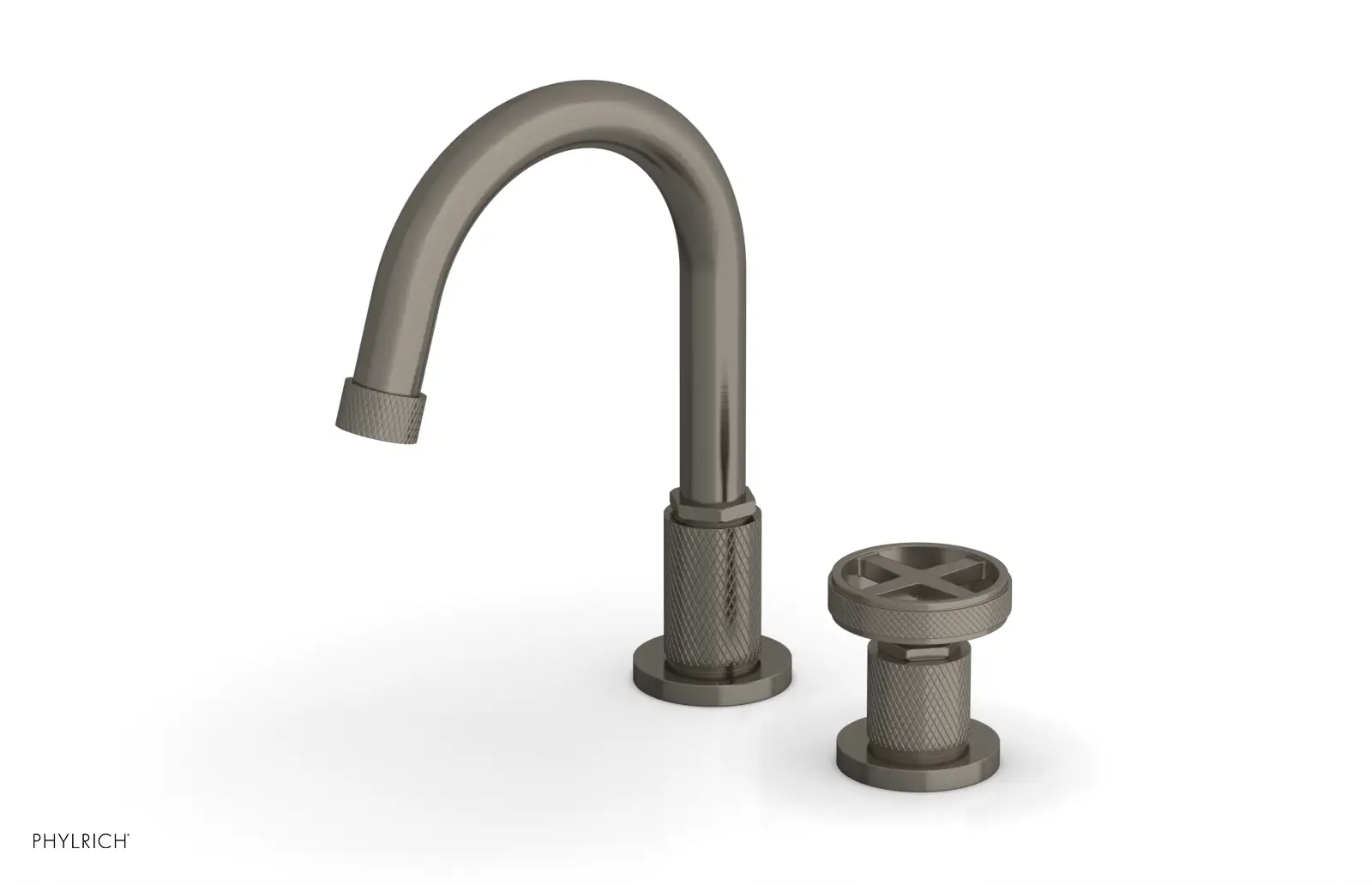 Phylrich Dustrie High Spout Single Handle Faucet with Cross Handle by Phylrich