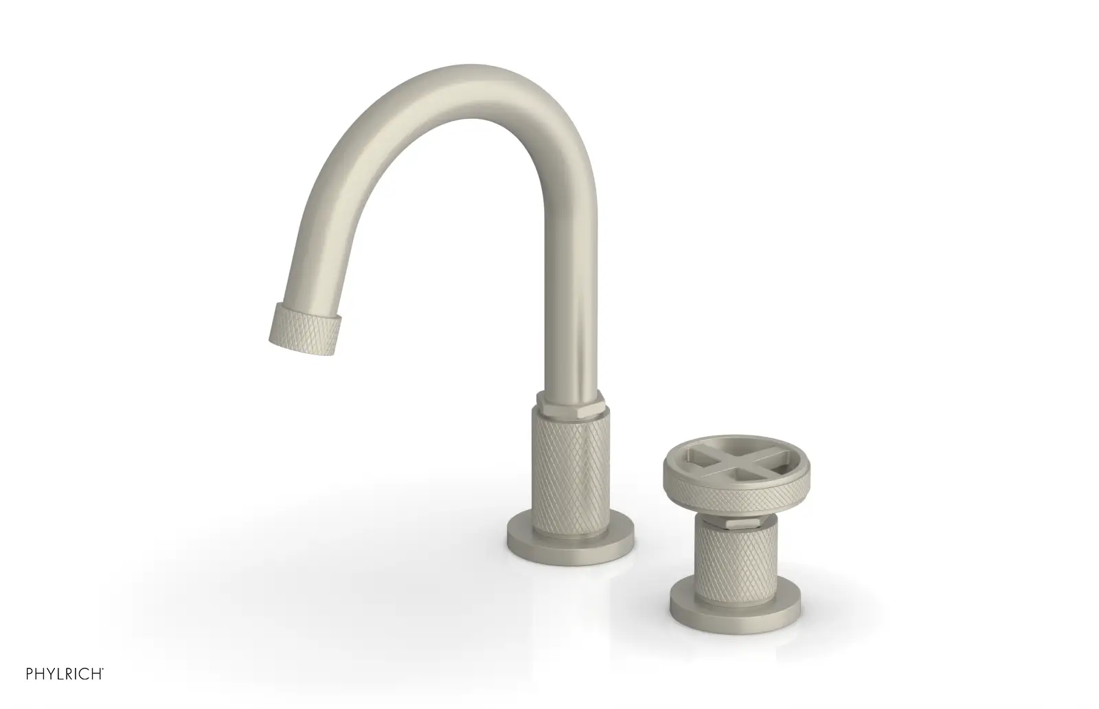 Phylrich Dustrie High Spout Single Handle Faucet with Cross Handle by Phylrich