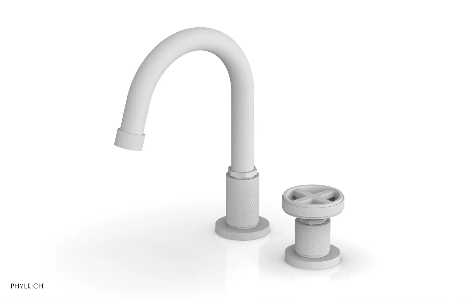 Phylrich Dustrie High Spout Single Handle Faucet with Cross Handle by Phylrich