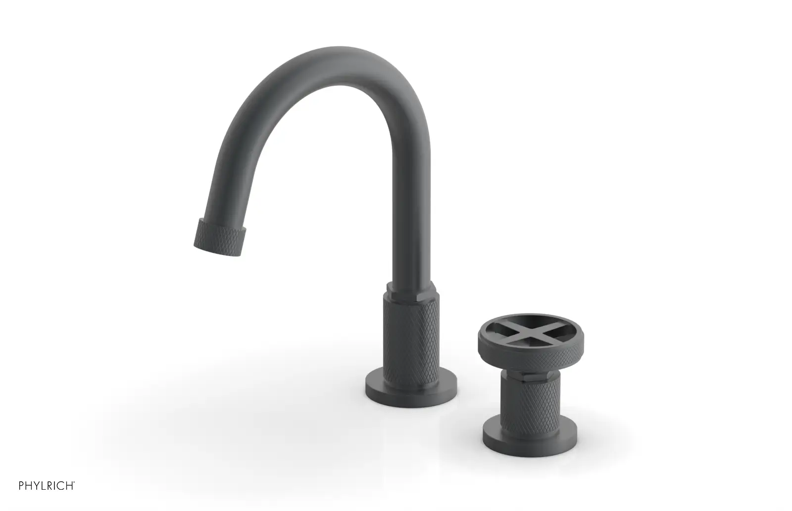 Phylrich Dustrie High Spout Single Handle Faucet with Cross Handle by Phylrich
