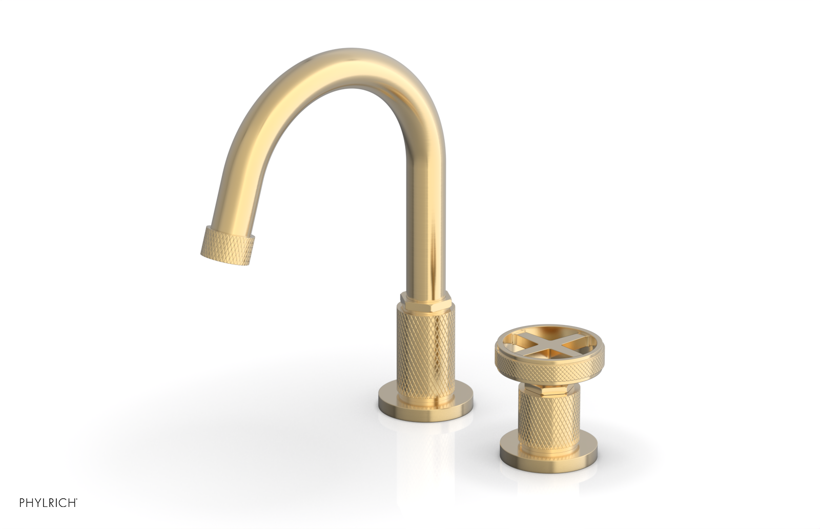 Phylrich Dustrie High Spout Single Handle Faucet with Cross Handle