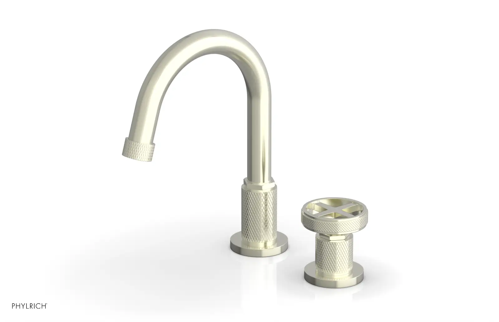 Phylrich Dustrie High Spout Single Handle Faucet with Cross Handle by Phylrich