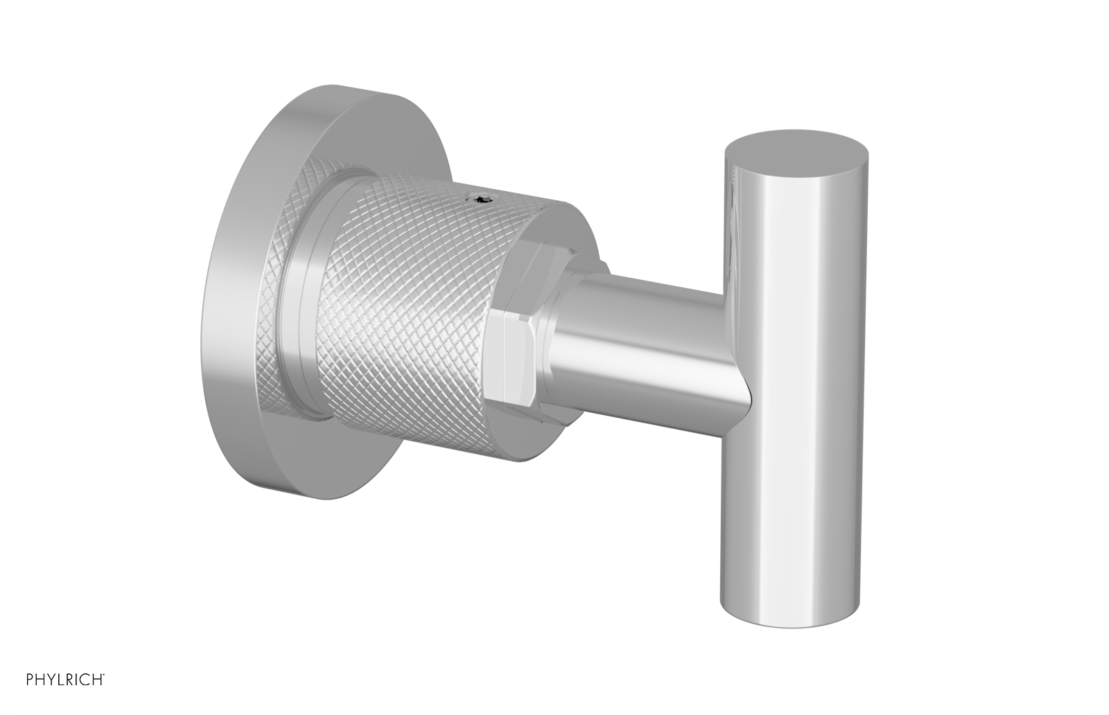 polished chrome robe hook